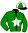 casaque portée par Robin B. jockey du cheval de course HUSSARD DU LANDRET, information pmu ZETURF