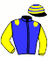 casaque portée par Molins Mme Amb. jockey du cheval de course KENNY, information pmu ZETURF