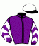 casaque portée par Renard A. jockey du cheval de course INSIDE MONTLIOUX, information pmu ZETURF