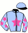 casaque portée par Lepage Axe. jockey du cheval de course HERCULE THE BEST, information pmu ZETURF