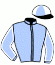 casaque portée par Mottier M. jockey du cheval de course IMPERIA SPORT, information pmu ZETURF