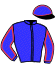 casaque portée par Marie A. jockey du cheval de course ELITE DES RIOULTS, information pmu ZETURF