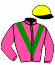 casaque portée par Durville Mar. jockey du cheval de course KERMAN, information pmu ZETURF casaque portée par Durville Mar. jockey du cheval de course KERMAN, information pmu ZETURF