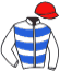 casaque portée par Re G. jockey du cheval de course BONY AND CLIDE, information pmu ZETURF casaque portée par Re G. jockey du cheval de course BONY AND CLIDE, information pmu ZETURF