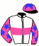 casaque portée par Nabet K. jockey du cheval de course DARK WATER, information pmu ZETURF casaque portée par Nabet K. jockey du cheval de course DARK WATER, information pmu ZETURF