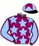 casaque portée par Mescam D. jockey du cheval de course JOIE D'OR, information pmu ZETURF casaque portée par Mescam D. jockey du cheval de course JOIE D'OR, information pmu ZETURF