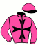 casaque portée par Monaco M. jockey du cheval de course KARA DE PADD, information pmu ZETURF