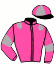 casaque portée par Ricart J. Y. jockey du cheval de course INDIANA DE BEAUM, information pmu ZETURF