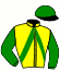 casaque portée par Rochard B. jockey du cheval de course HOULALA NONANTAIS, information pmu ZETURF