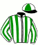 casaque portée par Douaneau E. jockey du cheval de course J'ADORE CELESTE, information pmu ZETURF