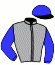 casaque portée par Darbord Mlle M. jockey du cheval de course FANDANGO GLYCINES, information pmu ZETURF