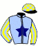 casaque portée par Dollion A. jockey du cheval de course JEUNE ORANGE COTON, information pmu ZETURF