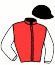 casaque portée par Desmarres Au. jockey du cheval de course KOUROU LATIN, information pmu ZETURF