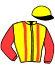 casaque portée par Jublot L. jockey du cheval de course ITOU COCO, information pmu ZETURF