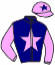 casaque portée par Poggionovo Mme Lau. jockey du cheval de course KALEO PALACE, information pmu ZETURF casaque portée par Poggionovo Mme Lau. jockey du cheval de course KALEO PALACE, information pmu ZETURF