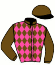 casaque portée par Hardouin E. jockey du cheval de course MADRAS, information pmu ZETURF