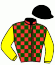 casaque portée par Baron Axe. jockey du cheval de course PETITFLEURDECHAMPS, information pmu ZETURF casaque portée par Baron Axe. jockey du cheval de course PETITFLEURDECHAMPS, information pmu ZETURF