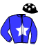casaque portée par Dersoir-habib W. jockey du cheval de course FLORA D'HUCHELOUP (FR), information pmu ZETURF