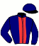 casaque portée par Lachemi G. A. jockey du cheval de course IMPRESSION (FR), information pmu ZETURF