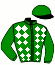 casaque portée par Mlle Lepage A. jockey du cheval de course VENERE BREED (IT), information pmu ZETURF