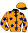 casaque portée par Lebourgeois Y. jockey du cheval de course ESPOIR CAILLERIE (FR), information pmu ZETURF