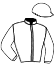 casaque portée par Corbineau Ch. jockey du cheval de course GOLDEN DU BOURG (FR), information pmu ZETURF