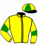 casaque portée par Menager A. jockey du cheval de course INVADER ARTWORK (FR), information pmu ZETURF