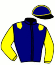 casaque portée par Houel P. jockey du cheval de course IROISY (FR), information pmu ZETURF