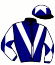 casaque portée par Journiac H. jockey du cheval de course GRAIGNES (FR), information pmu ZETURF