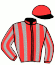 casaque portée par Bachelot T. jockey du cheval de course LOYAL HAVANA (GB), information pmu ZETURF