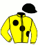 casaque portée par Vilchien A. jockey du cheval de course QUEEN'S BAND (FR), information pmu ZETURF