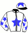 casaque portée par Baron Axe.  jockey du cheval de course FIRST BIRST (FR), information pmu ZETURF