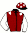 casaque portée par Lenglart Mlle L. jockey du cheval de course AMERICAN MASTER, information pmu ZETURF