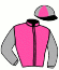 casaque portée par Nivard F. jockey du cheval de course GLORANIE DES NOES, information pmu ZETURF