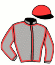 casaque portée par Tijou M. jockey du cheval de course FORREST D'EM, information pmu ZETURF