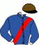 casaque portée par Congard R. jockey du cheval de course TJACKO ZAZ, information pmu ZETURF