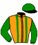 casaque portée par Boche D. jockey du cheval de course THE GREAT GABI, information pmu ZETURF
