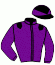 casaque portée par Grosbois C. jockey du cheval de course LILLY DREAM, information pmu ZETURF
