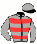 casaque portée par Barassin A. A. jockey du cheval de course JINA DE L'ORMERIE, information pmu ZETURF