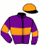 casaque portée par Re G. jockey du cheval de course JUPITER PEPPER, information pmu ZETURF