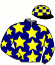 casaque portée par Carre Dor. jockey du cheval de course SPEED LUCKY, information pmu ZETURF