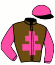 casaque portée par Boucault R. R. jockey du cheval de course JEDICOVA DICARI, information pmu ZETURF