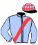 casaque portée par Rochard B. jockey du cheval de course KISS ME JIHEM, information pmu ZETURF casaque portée par Rochard B. jockey du cheval de course KISS ME JIHEM, information pmu ZETURF