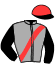 casaque portée par Roullier Tho. jockey du cheval de course IQUEM NARCY, information pmu ZETURF casaque portée par Roullier Tho. jockey du cheval de course IQUEM NARCY, information pmu ZETURF