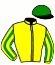 casaque portée par Meury G. jockey du cheval de course AKAGERA, information pmu ZETURF