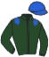 casaque portée par Guillochon J. jockey du cheval de course EL BNOUD, information pmu ZETURF