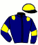 casaque portée par Durville Mar. jockey du cheval de course HAMISH, information pmu ZETURF