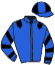 casaque portée par Raimbeaux N. jockey du cheval de course COMAND, information pmu ZETURF