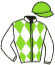 casaque portée par Thomain D. jockey du cheval de course KANTOUTSTART, information pmu ZETURF casaque portée par Thomain D. jockey du cheval de course KANTOUTSTART, information pmu ZETURF