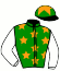 casaque portée par Moutard Jer. jockey du cheval de course GRUSHENKA, information pmu ZETURF casaque portée par Moutard Jer. jockey du cheval de course GRUSHENKA, information pmu ZETURF